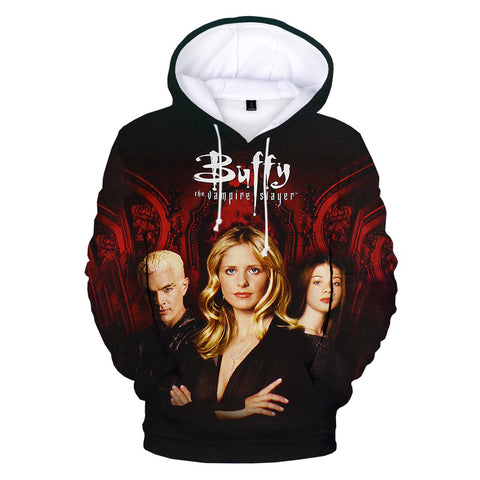 Image of Casual TV Show Buffy the Vampire Slayer Pullover Hoodies