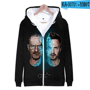 Breaking Bad 3D Printed Hoodie Pullover Hoody Sweatshirt