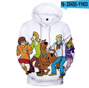 Funny A Pup Named Scooby-Doo 3D Printed Hoodies