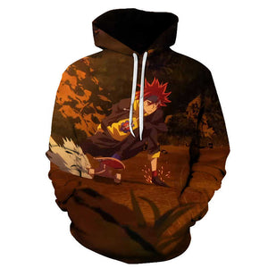 Sk8 The Infinity 3D Print Sweatshirts - Anime Hoodies