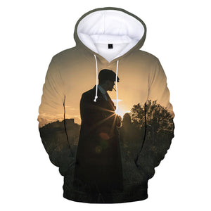 Peaky Blinders Hoodie Sportswear - Fashion Oversized 3D Printed Pullover