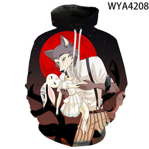 Anime Hoodies Sweatshirt - 3D Printed Pullovers