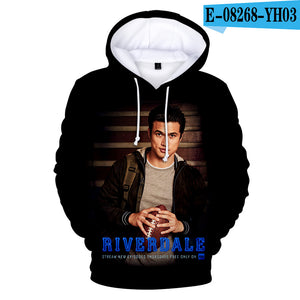 3D Printed Hooded Riverdale Sweatshirts Hoodies Pullovers