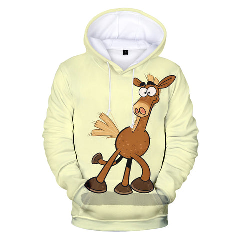 Image of 3D Printed Hooded Pullover - Funny Cartoon It's Pony Hoodies