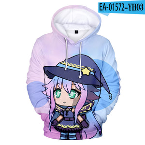 Cartoon Gacha Life Hoody Sweatshirt - Game Hoodies Pullovers