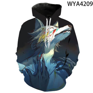 Anime Hoodies Sweatshirt - 3D Printed Pullovers