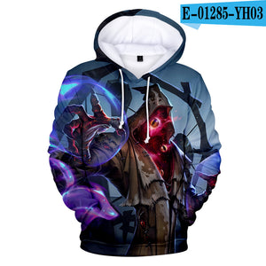 The fifth Personality Hooded Sweatshirts - Game Asymmetrical Battle Arena Hoodie