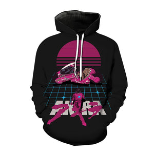 Anime Trendy Akira 3D Printed Hoodies Pullover