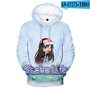 Cartoon Gacha Life Hoody Sweatshirt - Game Hoodies Pullovers