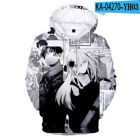 Image of Cartoon 86 -Eighty Six 3D Printed Hooded Sweatshirt Pullovers Hoodies