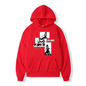 SPY X FAMILY Hoodie Anime Pullovers Yor Forger Unisex Sweatshirts