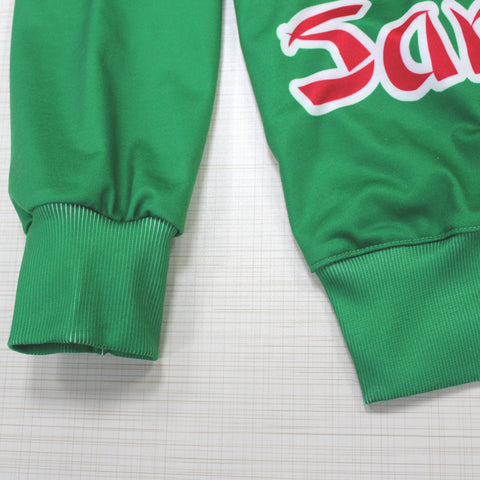 Image of Christmas Sweatshirts -Santa Claus Cosplay Green 3D Sweatshirt
