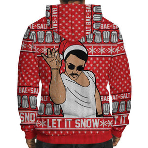 Salt Bae Let It Snow Hoodie