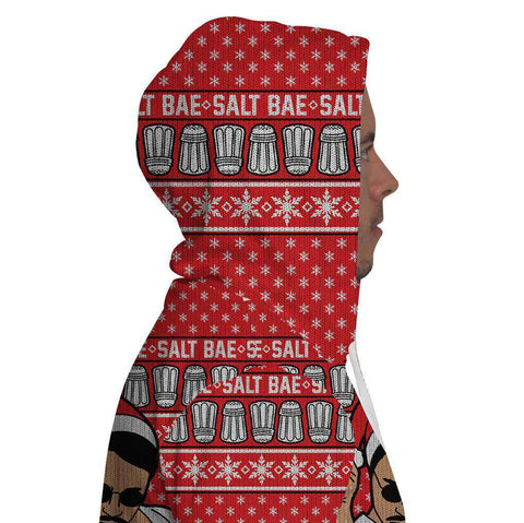 Image of Salt Bae Let It Snow Hoodie