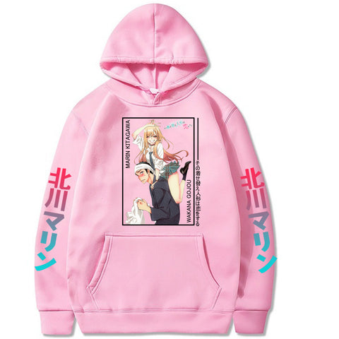 Image of Anime My Dress-Up Darling Gojo Wakana Kitagawa Marin Hoodie Sweatshirts