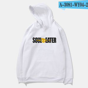 Soul Eater Hoodies Character Basic Hoodie Autumn Cotton Sweatshirt