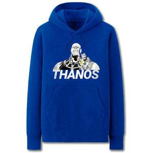 The Avengers Hoodies - Solid Color Super Hero Thanos Fleece Hoodie
