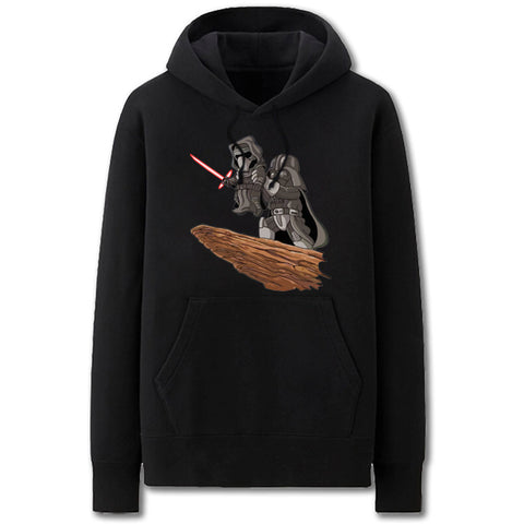 Image of Lion king Hoodies - Solid Color Simba Black Warrior Super Cool Fleece Hoodie