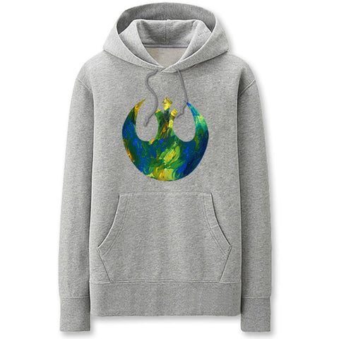 Image of Star Wars Hoodies - Solid Color Super Cool Star Wars Fleece Hoodie