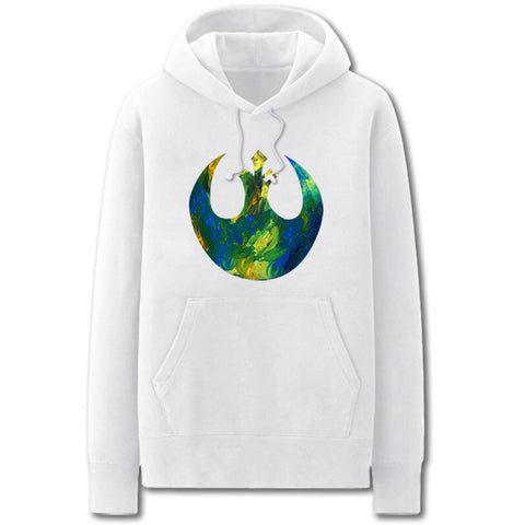 Image of Star Wars Hoodies - Solid Color Super Cool Star Wars Fleece Hoodie