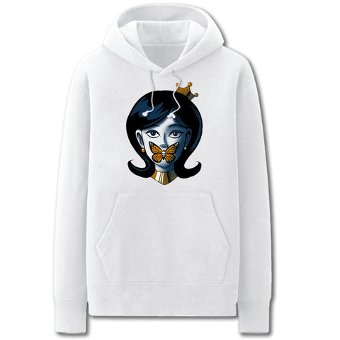 Image of The Silence of the Lambs Hoodies - Solid Color The Silence of the Lambs Icon Fleece Hoodie