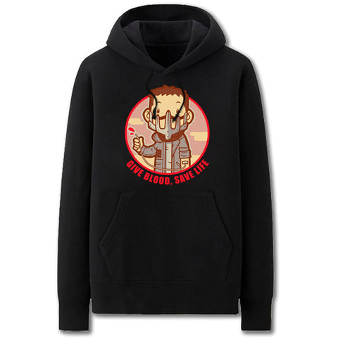 Image of Mad Max Hoodies - Solid Color Mad Max Cartoon Style Cute Fleece Hoodie