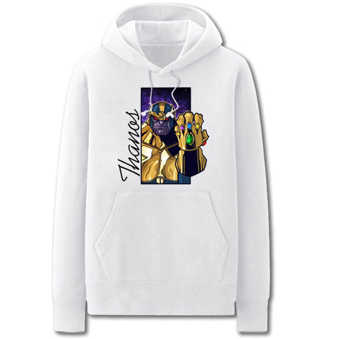 Image of The Avengers Hoodies - Solid Color Thanos Infinite Gloves Super Cool Fleece Hoodie