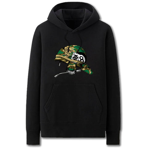 Image of Full Metal Jacket Hoodies - Solid Color Full Metal Jacket Born killer Fleece Hoodie