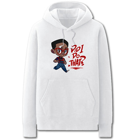 Image of Family Matters Hoodies - Solid Color Family Matters Cartoon Style Fleece Hoodie