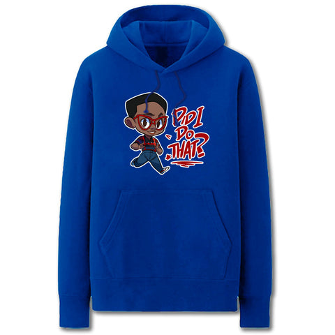 Image of Family Matters Hoodies - Solid Color Family Matters Cartoon Style Fleece Hoodie
