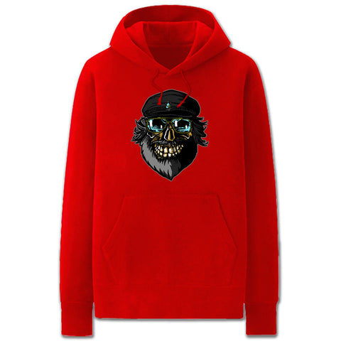 Image of A Song of Ice and Fire Hoodies - Solid Color Undertaker Cartoon Style Fleece Hoodie