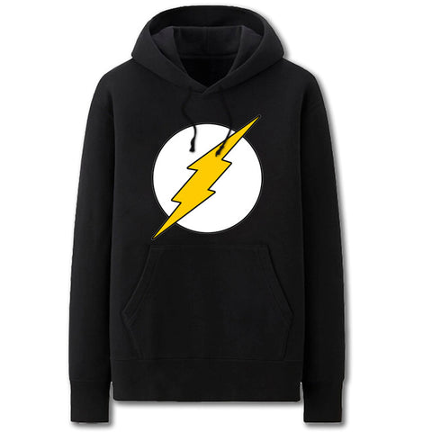Image of The Flash Hoodies - Solid Color The Flash Icon Fleece Hoodie