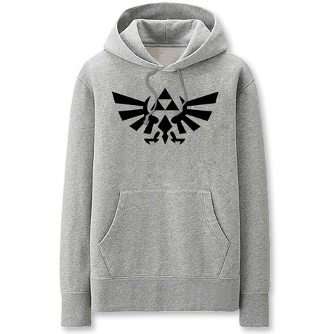 Image of Legend of Zelda Hoodies - Solid Color Legend of Zelda Super Cool Fleece Hoodie