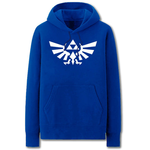 Image of Legend of Zelda Hoodies - Solid Color Legend of Zelda Super Cool Fleece Hoodie