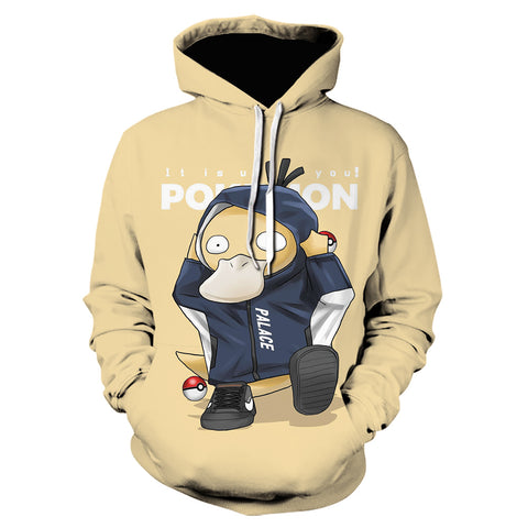 Image of 3D Printed Pokemon Hoodie - Anime Sweatshirt