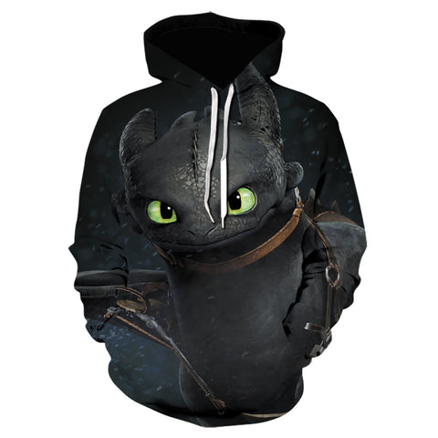 Image of 3D Printed Pokemon Hoodie - Anime Sweatshirt