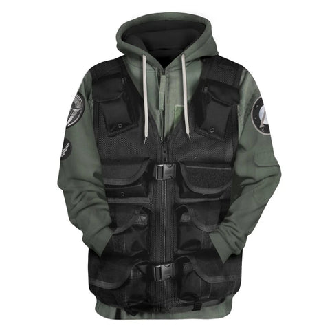 Image of Historical Personage Stargate 3D Printed Cosplay Hoodie