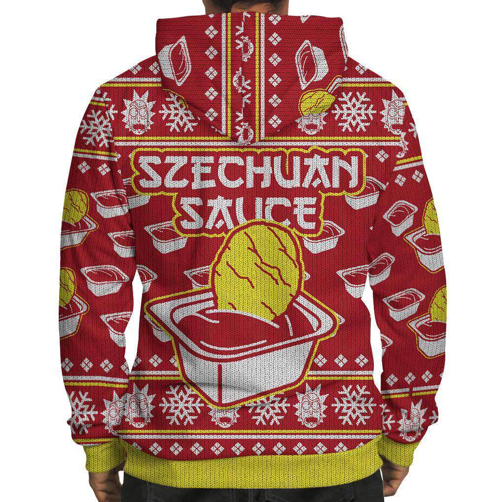 SzeChuan Sauce Ugly Sweater Hoodie