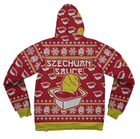 Image of SzeChuan Sauce Ugly Sweater Hoodie