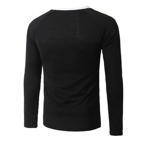 Solid Color Sweatshirts - Round Neck Black Grey Sweatshirt