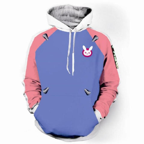 Image of Overwatch Hoodie - DVA Pullover Hoodie