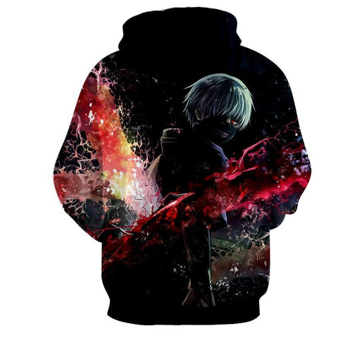 Image of Tokyo Ghoul Kakuja 3D Printed Hoodie