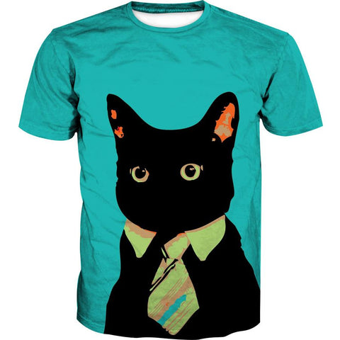 Image of Business Cat Hoodies - Black Cat Pullover Hoodie