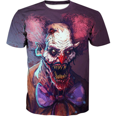 Image of Funny Creepy Clown Hoodies - Scary Pullover Hoodie