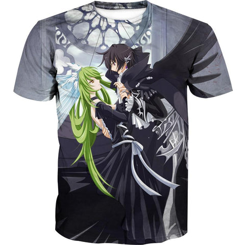 Image of Code Geass Lelouch And CC Hoodies - Pullover Cool Hoodie