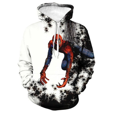 Image of Spider-Man 3D Printed Hoodies - Men Hooded Sweatshirts