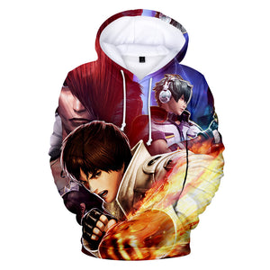 The King Of Fighters 3D Hoodies - Fashion Long Sleeve Hooded Sweatshirt