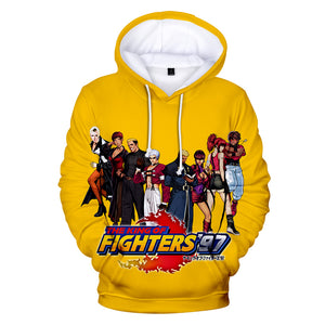 The King Of Fighters 3D Hoodies - Fashion Long Sleeve Hooded Sweatshirt