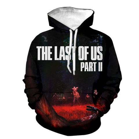 Image of The Last Of Us 3D Print Hoodies - Game Sweatshirt Pullover