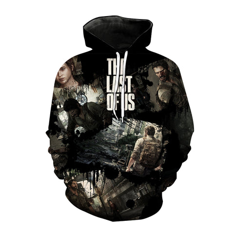 Image of The Last Of Us Hoodies - Game 3D Print Hooded Sweatshirt